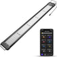 hygger 50W Smart Aquarium Light, Bluetooth LED Light with App Control, Full Spectrum Fish Tank Light with 24/7 Lighting Cycle, 5 Modes, Adjustable Timer, for 36"-42" Freshwater Planted Tank