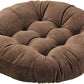 Tiita Indoor/Outdoor Floor Pillows Cushion 22"x22" Round Seat Cushions for Patio Garden, Meditation Cushion for Yoga Living Room Sofa Balcony, Coffee