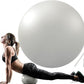 Soft Pilates Ball 9 Inch, Ideal Small Exercise Ball Between Knee Squeeze for Physical Therapy Yoga Core Medicine Abs Pt Bouncy, Mini Rubber Fitball Barre Workout Equipment for Women Men Kid Toddler