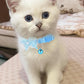 16 PCS Cute Cat Collars Breakaway with Bell for Boy Cats and Girl Cats Gifts (#2-Multicolor Lace)