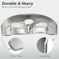 2Pcs Slow Feeder Dog Bowls 3Cups Large Capacity, 304 Stainless Steel Dog Bowl, Metal Food Bowl with Non-Slip Base, Food-Grade