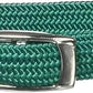 Kool Kat Elastic Cat Safety Collar with Bell, Green, 10"