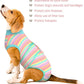 Kuoser Recovery Suit for Dogs Cats After Surgery, Professional Pet Recovery Shirt Dog Abdominal Wounds Bandages, Substitute E-Collar & Cone,Prevent Licking Dog Onesies Pet Surgery Recovery Suit