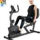 VANSWE Recumbent Exercise Bike for Adults Seniors - Recumbent Bikes for Home with Magnetic Resistance, Bluetooth and App Connectivity, Pulse Sensor