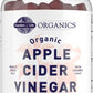 Garden of Life Apple Cider Vinegar Gummies USDA Organic ACV Gummy Vitamins Made with Real Fruit Blend, Whole Food Vitamin B12 - Vegan, Gluten Free, Non-GMO, Kosher - 60 Gummie