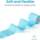 WePet Pet Wrap, Self-Adhesive, Only Sticks to Itself, Non-Woven Tape for Dog Legs, Paws, Wounds, First Aid Cohesive Gauze for Horse, Cat, Bird, Animal, 6 Rolls, 2 Inch, Solid Color B