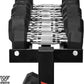 WF Athletic Supply Rubber Coated Hex Dumbbell Set with Two Tier Premium Storage Rack Built for Strength Building, Weight Loss & Home Gym – Multiple Sets Available