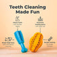 Oxyfresh Dog Dental Chew Toy - Best Durable Rubber Dog Toy for Tough Chewers – Helps Remove Plaque, Cleans Teeth & Freshens Breath Without Brushing (Large)