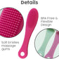 SIMENA Silicone Finger Brush for Dogs Teeth, Finger Tooth Brush for Cats, Puppy Toothbrush for Pet Dental Care, Finger Brush Suitable for Small Breeds, Puppies and Cats (Pack of 3)