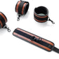 6pcs Black PU Adjustable Straps Sports Training Fitness Gear Home Yoga Set
