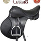 Leather English Riding Horse Black Saddle Starter Kit for Horse Riding Gift Set English Jumping Saddle 7 Pcs Combo Pack