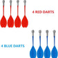 Magnetic Dart Board Game - Darts and Kids Dart Board Set,16 Inch Dart Board with 8 Strong Magnet Darts of 2 Colors,Best Kids Toy Gift Indoor Outdoor Games for Family and Friends