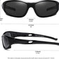 DYLB 3 Pack Flexible Kids Polarized Sunglasses For Boys Girls With Strap, Sport Sunglasses for Children Age 3-10.