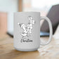 Duck Lover White Ceramic Mug Gift For Girlfriend/Boyfriend/Besties/Sibling, Personalized Duck Accent Coffee Cup, Customized Ducks Coffee Mug With Name, Cute Animal Lover White Travel Mug 11 15 Oz