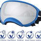 Medium Dog Sunglasses with Adjustable Strap UV Protection, Winproof Dog Puppy Sunglasses, Suitable for Medium Dog Pet Glasses, Dogs Eyes Protection,Soft Dog Goggles
