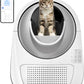 CATLINK Self Cleaning Automatic Litter Box for Cats - Hands-Free Cleanup with App Control, Double Odor Removal - Extra Large Size for 3.3~22lbs Cats - Smart Robot Cat Litter Box (Upgrade)