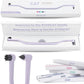 RYERCAT Set of 2 Dual Sided Cat Toothbrush - Kitten Toothbrush with Micro Head to fit into Cat/Kittens Mouth - Cat Dental Care Supplies - Pet Toothbrush for Cats(Lavender Purple & Ocean Blue)