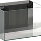 Landen 60P 26.23 Gallon Ultra Clear All Glass Rimless Low Iron Aquarium Tank with Rear Filtration Chamber for Salt and Fresh (Return Pump Included) 23.6Wx17.7Dx15.8H in(60x45x40cm) 8mm Thickness