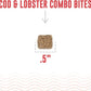 Icelandic+ Cod & Lobster Combo Bites Dog Treat 3.0-oz Bag