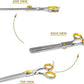 Professional Cat and Dog Grooming Scissors 6.5" 42-Tooth heavy-duty Thinning Scissors for Dogs and Cats, 440c Japanese Steel Comfortable Long-Lasting Sharpness for Years