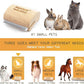 Deshedding Grooming Tool for Dogs, Cats & Horses, Ergonomic Design Wood Groom Brush, Professional Pet Groomer, Painlessly Remove for Short & Long Hair, Fur & Dirt - 2.5 Inches