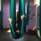 F.Life Aerial Silk Yoga Hammock & Swing for yoga Inversion,Strength training,starter hardware kit