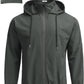 COOFANDY Men's Packable Rain Jacket Lightweight Waterproof Raincoat with Hood Travel Hiking Golf Windbreaker