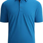 Alex Vando Mens Golf Shirt Moisture Wicking Quick-Dry Solid Short Sleeve Polo Shirts for Men