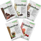 Shakeology Sampler Pack Vegan Protein Powder, Gluten Free Superfood Protein Shake with Supergreens, Probiotics for Gut Health, Adaptogens, Vitamins, 16g Plant Protein per Serving