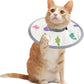 LOS ANDES Cat Recovery Collar - Adjustable Protective Alternative to Cat Neck Cones, Lightweight Elizabethan Collar for Kitten/Puppy