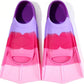 Kids Swim Fins,Short Kids Fins Youth Swimming Flippers for Lap Swimming Training for Children Girls Boys Beginners