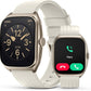 2025 SOUYIE Smart Watch for Men and Women with SOS Emergency Alert, 1.85" AMOLED Fitness Tracker with 100+ Sports Modes, Heart Rate, SpO2, Sleep Monitor, IP68 Waterproof, Compatible Android and iPhone