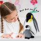 Penguin Family Plush Toy, Stuffed Animal Plushie Doll, Soft Fluffy Like Real Polar Animals Hugging Toy - Present for Every Age & Occasion