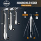 Tongs For Cooking - Heat Resistant 600 Degrees Stainless Steel Kitchen Tong,Heavy Duty Metal Locking Tongs - Perfect for Food, BBQ set of 3 (7",9" and 12") Grey