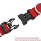 Mikivery Nylon Dog Collar with Quick Release Buckle Soft Adjustable Sturdy for Small Medium Large Dogs Red,M