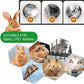 Rabbit Toys, 3 Types Hamster Chew Toys for Teeth Grinding, Improve Dental Health, Best Bunny Toys for Rabbits, Guinea Pigs, Chinchillas, Hamsters
