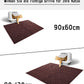 Yimobra Cat Litter Mat, 47"x36" Litter Box Mat with Litter Lock Mesh, Soft Cat Litter Mat Litter Trapping Mat, Easy to Clean, Non-Slip, Water Resistant, Litter Free Floors, Dark Coffee