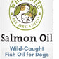 Wholistic Pet Organics Salmon Oil: Deep Sea Wild Alaskan Salmon Oil for Dogs and Cats - Natural Omega 3 Dog Fish Oil Supplement with EPA and DHA for Skin, Coat, Heart and Nervous System Health