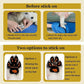 Dog Paw Pads Anti-Slip Grips,Dog Paw Protectors for Senior Dogs on Hot Pavement,Provides Traction to Keep Them from Slipping on Smooth Floors 12 sets-48 Pads Black M