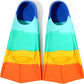 Kids Swim Fins,Short Kids Fins Youth Swimming Flippers for Lap Swimming Training for Children Girls Boys Beginners