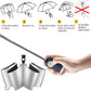 FDJASGY Silver Coating Layer Fabric Blocking UV 99.9% Sun Umbrella Compact Folding Travel Umbrella Automatic Folding Windproof Umbrellas For Men and Women (Black)