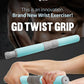GD Twist Grip Adjustable Resistance Bar for Wrist Strength, Relieves Tendonitis Pain & Improve Grip Strength, Forearm Strength Trainer, Hand Exerciser Bars, Wrist and Elbow Strengthener, Multi-Flex