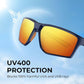 KastKing Osage Polarized Sport Sunglasses for Men and Women, Ideal for Driving Fishing Cycling Running, UV Protection
