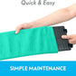 Paw Inspired® Fleece Liners for Ferret Nation, Critter Nation * Cage Ramp for Ferrets, Rats, Chinchillas, Hedgehogs & Other Small Animals (Green, Ramp Cover - 3 Pack)