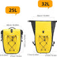 ROCKBROS Bike Panniers Waterproof Bike Rear Rack Bag Max 30L Large Capacity Bike Rear Panniers for Cycling Traveling Commuting
