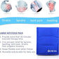 WORLD-BIO Large Flexible Hip Ice Pack 2 packs for Injuries, Hot & Cold Therapy Pad for Shoulder, Back, Knee, Leg, Thigh, Soothing Pain from Bruises & Sprains, Muscle Aches, Stiff Joint, 11" x 14" Blue