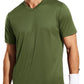 MIER Men's Quick Dry Workout Shirts Moisture Wicking Running Athletic Performance T-Shirts Recycled Polyester Top Tee