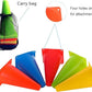 Soccer Cones (9 Inch 20 Pack), Agility Training Sport Cone with Carry Bag for Drilling Football Basketball Field Markers,