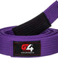 G4 VISION Jiu Jitsu Belt BJJ Belts Brazilian Adult A1 A2 A3 A4 Black Brown Purple Blue White