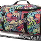 Kalesi Floral Gym Duffle Bag Backpack 4 ways for Women Waterproof with Shoes Compartment for travel Sport Hiking laptop Lightweight
